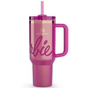 New In BOX. The Stanley X Barbie Pink Tumbler with Straw